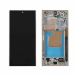 AMOLED Assembly w/ Frame for S24 Ultra Titanium Grey OEM Service Pack